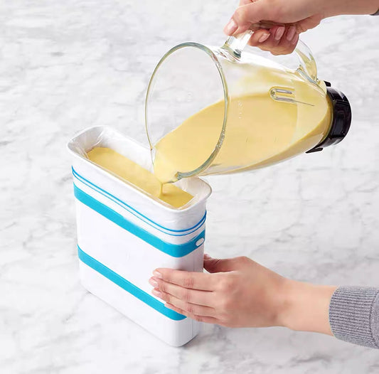 Freezer food block maker