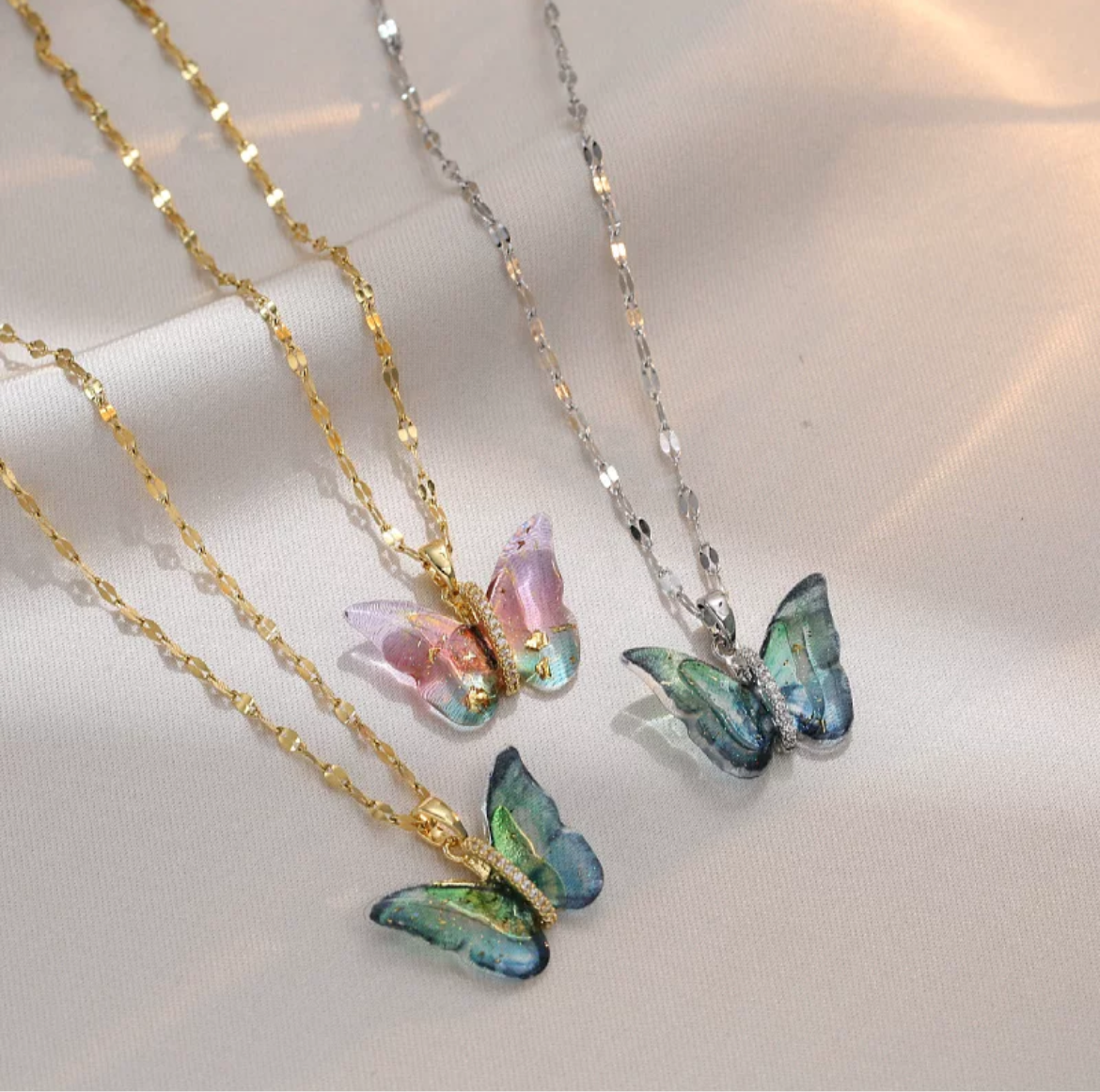 Butterfly necklace