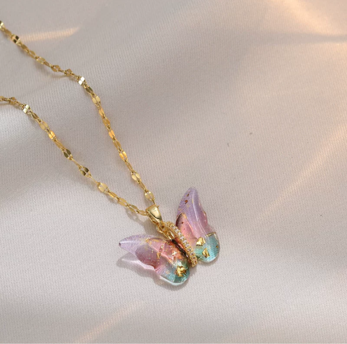 Butterfly necklace