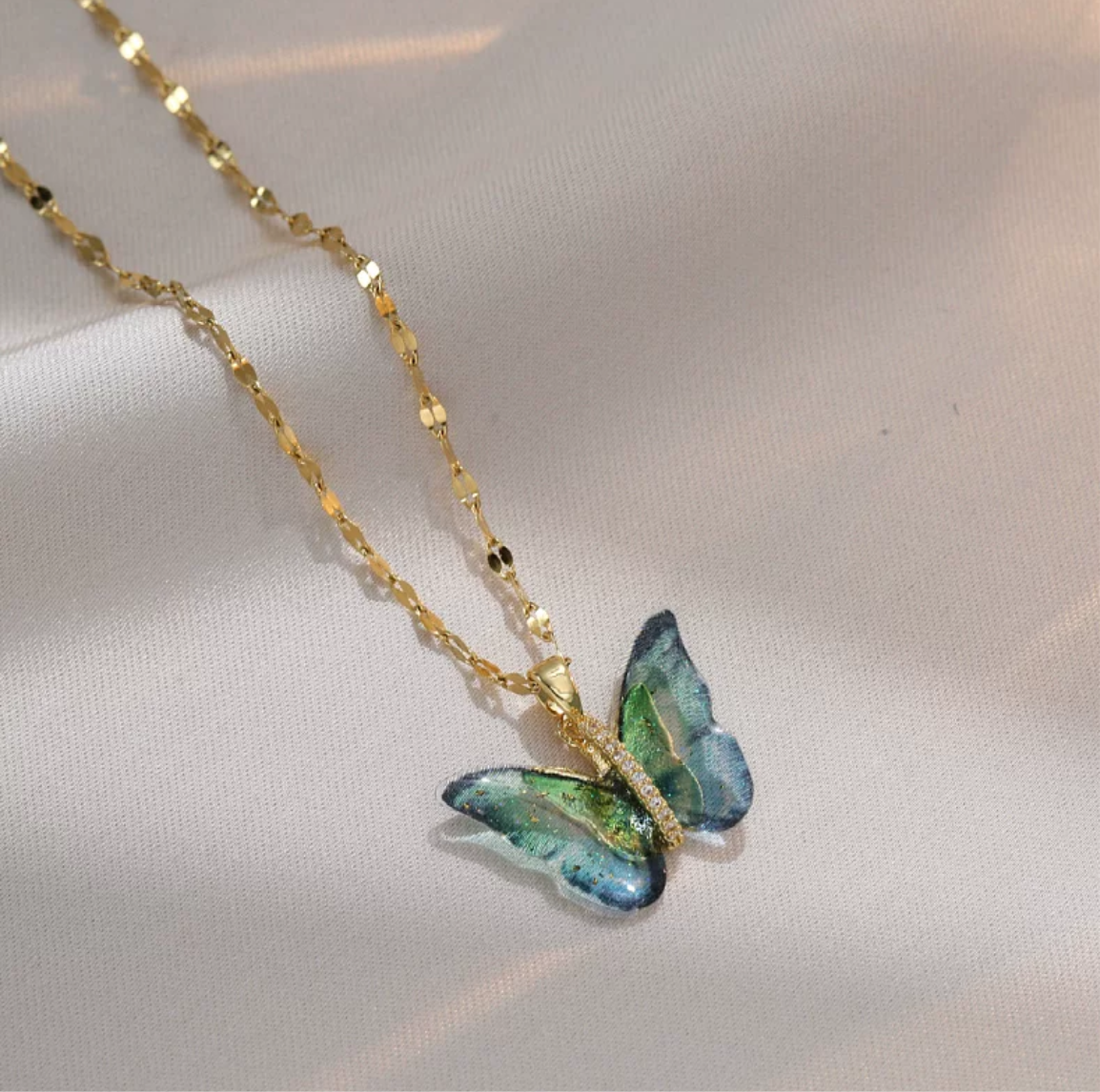 Butterfly necklace