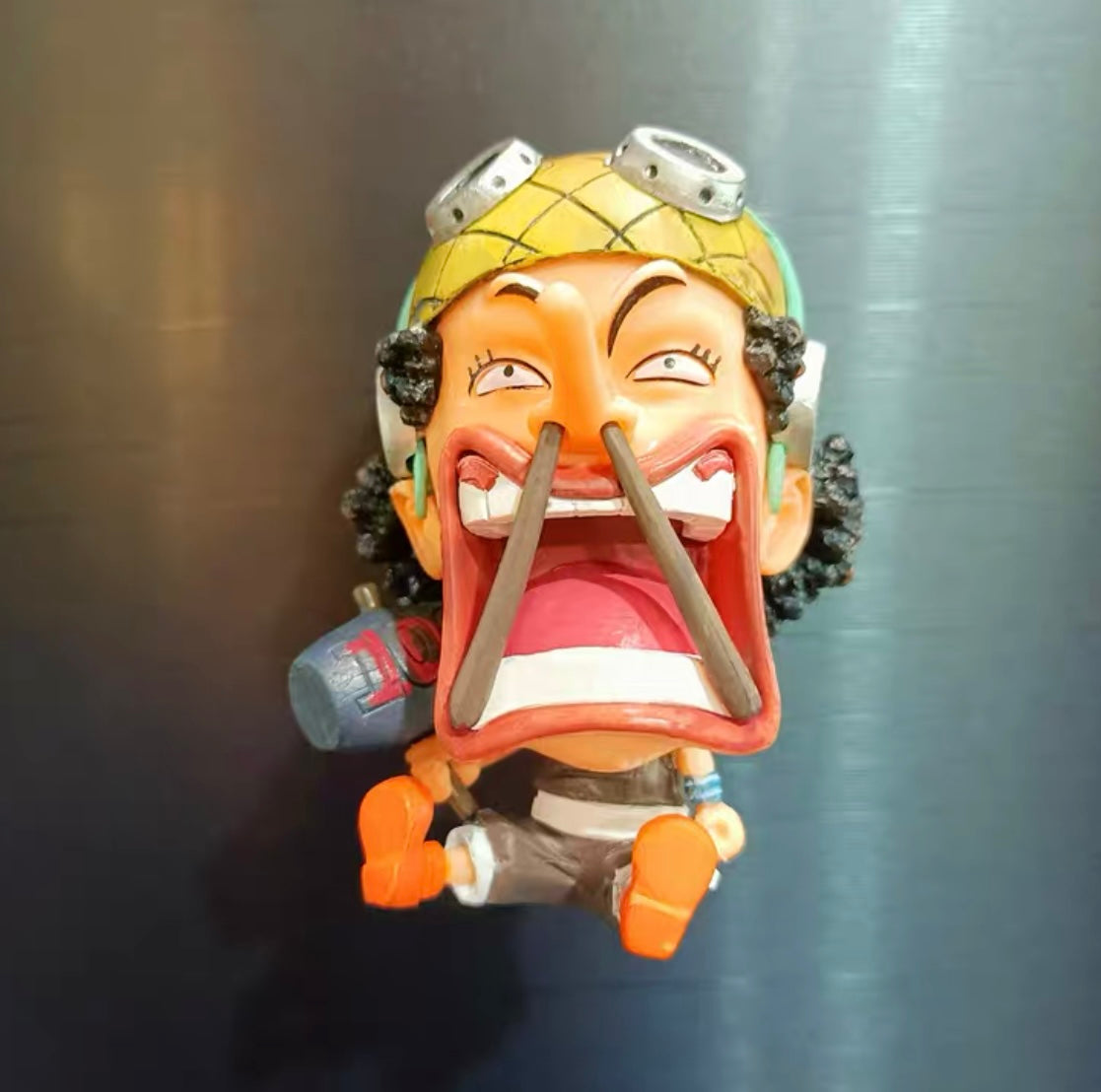 One piece Fridge Magnet