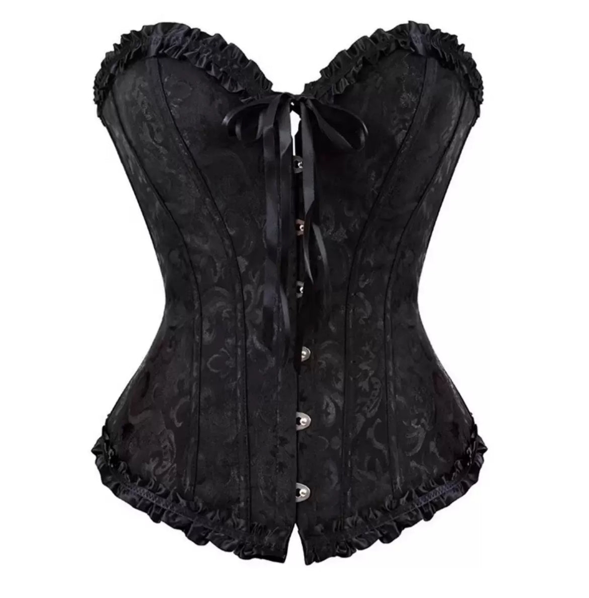 Beautiful body shaping strapless corset