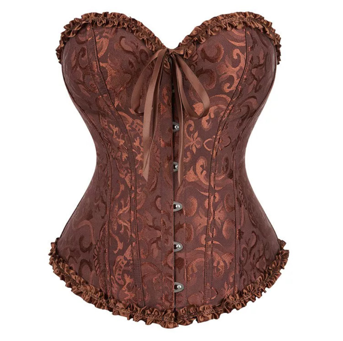 Beautiful body shaping strapless corset